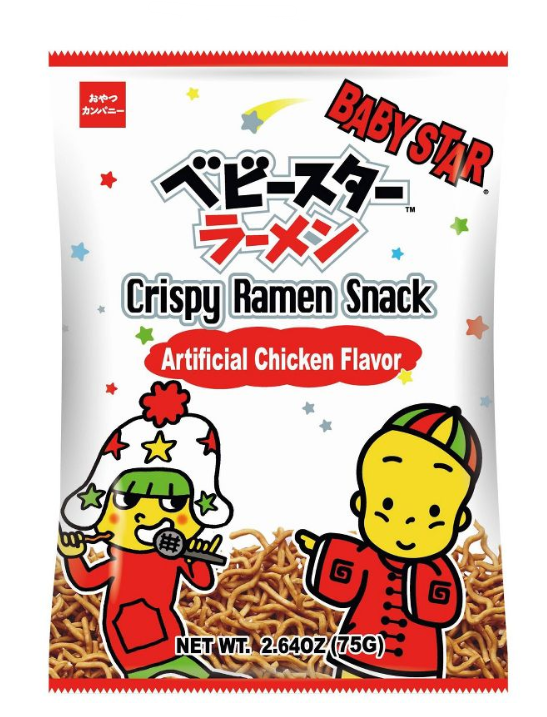 Shirakiku Baby Star Ramen Chips Original - 2.64oz