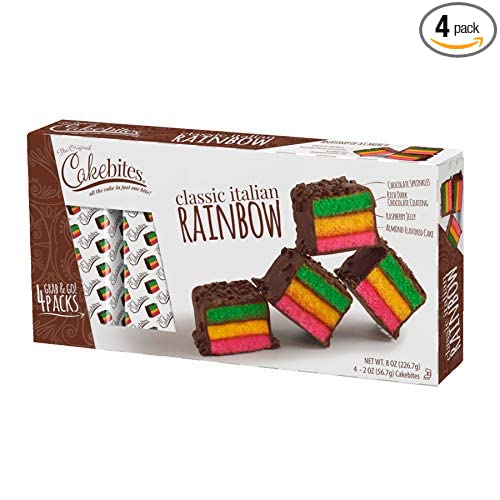 The Original Cakebites por Cookies United, Classic Italian Rainbow