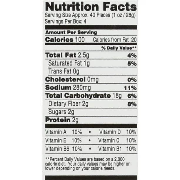 Real Food From The Ground Up Cauliflower Sea Salt Crackers, Caja de 4 oz