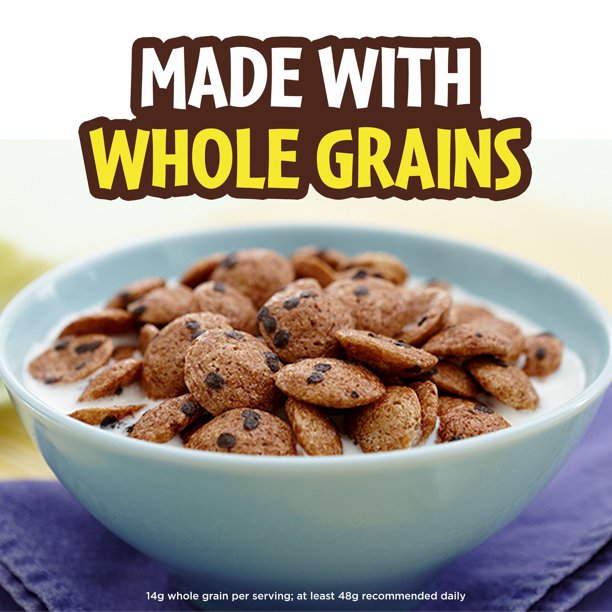 Cookie Crisp, Breakfast Cereal, Chocolate Chip Cookie Taste, 18.1 oz