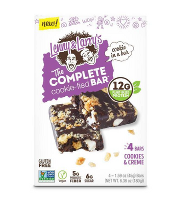 Lenny & Larry's The Complete Cookie-fied Bar - Cookies & Creme - Contenido de 4