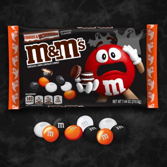 M&M's Halloween Cookies & Scream Chocolate Candies - 7.44oz