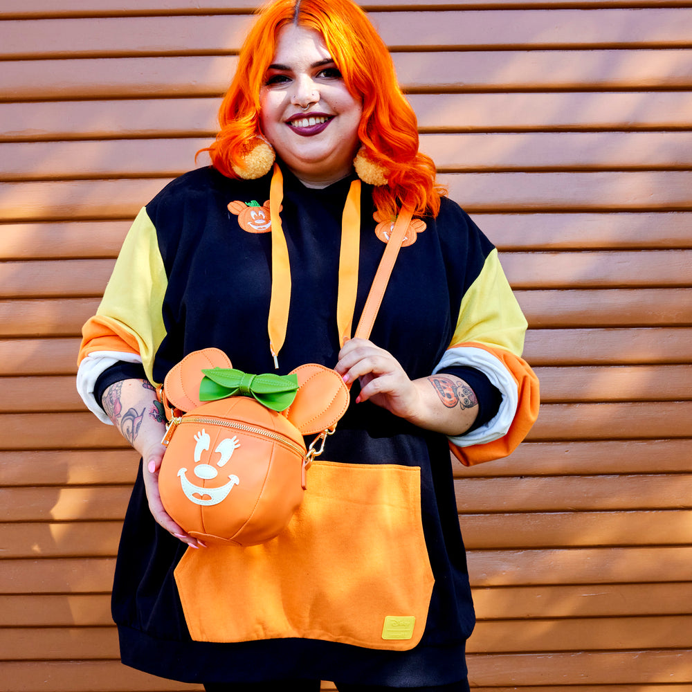 Minnie Mouse Bolsa Calabaza Brilla Obscuridad
