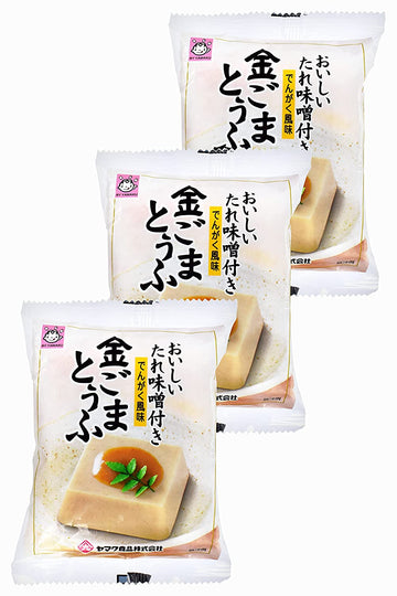 Golden Sesame Goma Tofu (Dengaku Flavor)