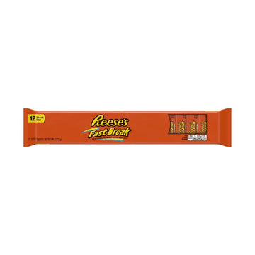 Reese's Fast Break Peanut Butter & Nougats Milk Chocolate Candy, 6.6 oz., Cont. 12