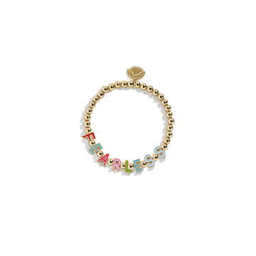 Pulseras Words Disney Fearless
