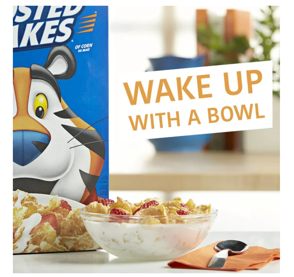 Kellogg's Frosted Flakes Breakfast Cereal, Original, 13.5 Oz, Box