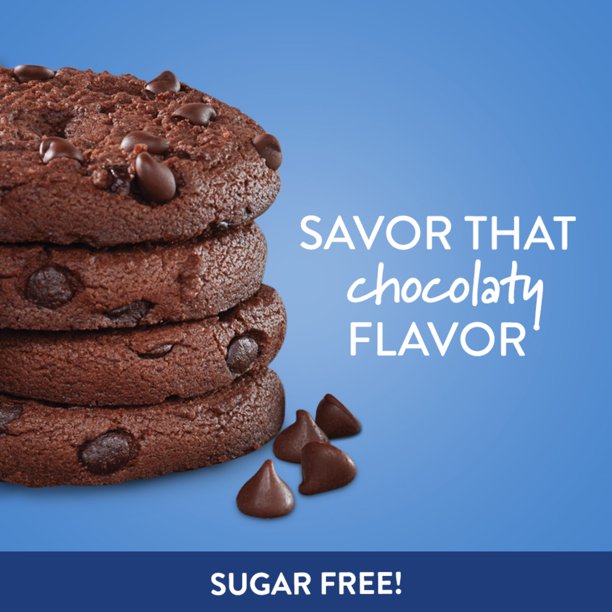 VOORTMAN Bakery Sugar Free Fudge Brownie Chocolate Chip Cookies 8 oz