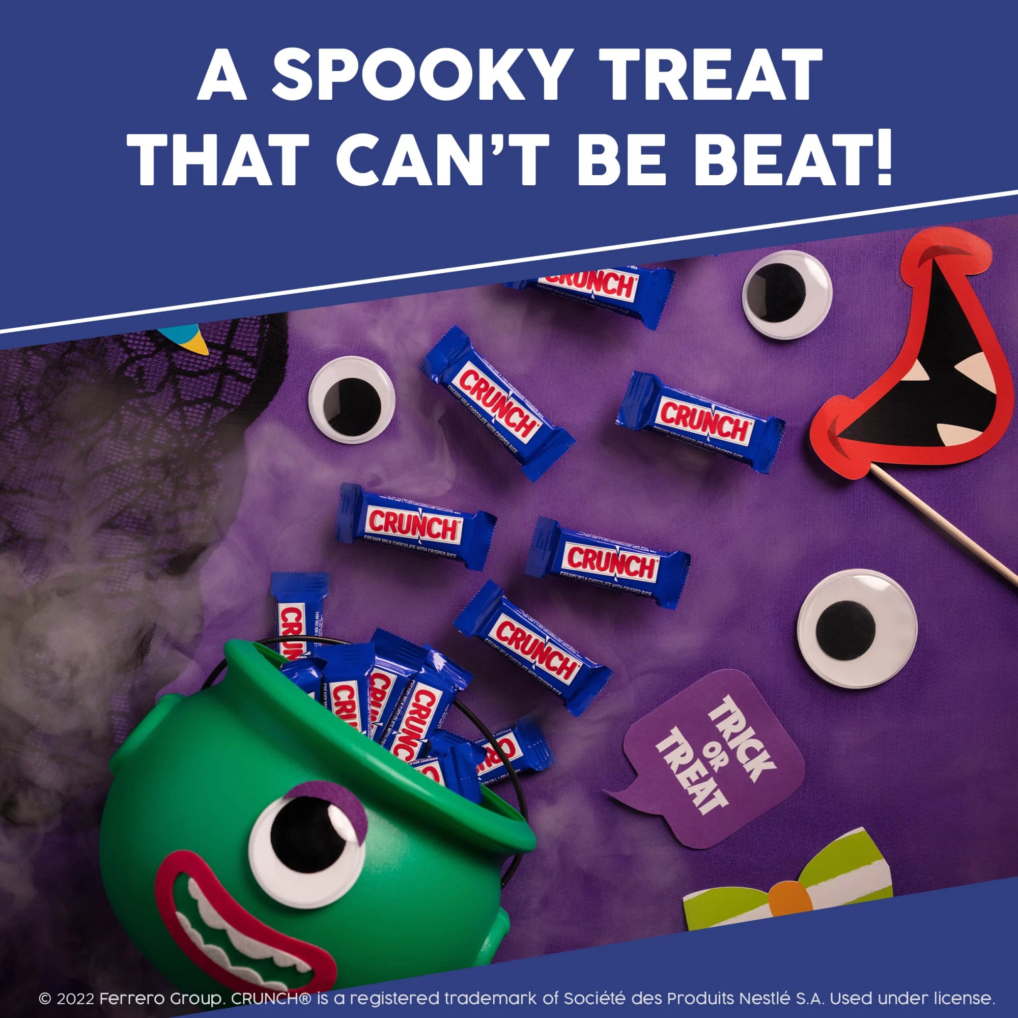 CRUNCH, Milk Chocolate and Crisped Rice, Cont. 12