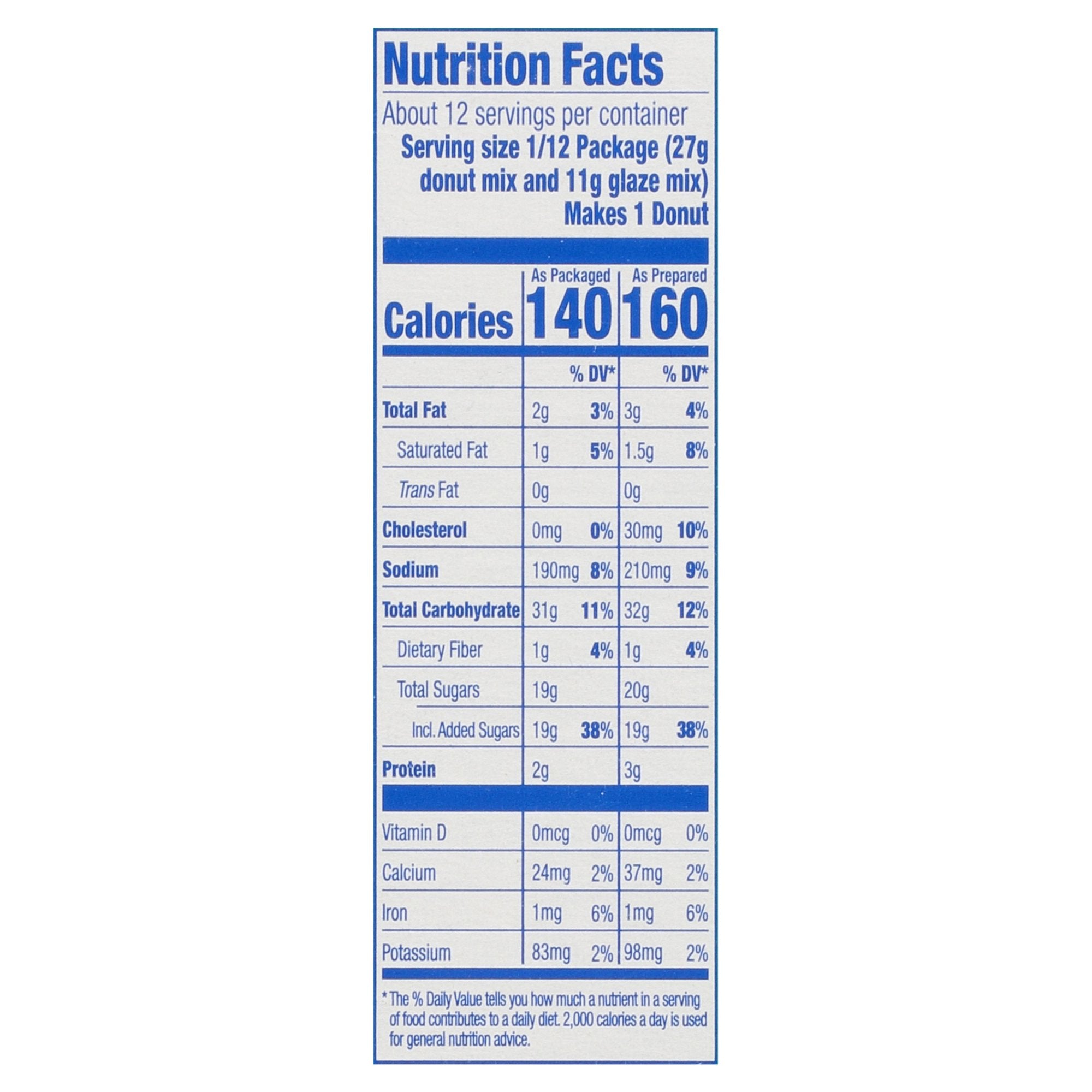 Pillsbury Funfetti Chocolate Cake Donut Mix, 16.2 oz