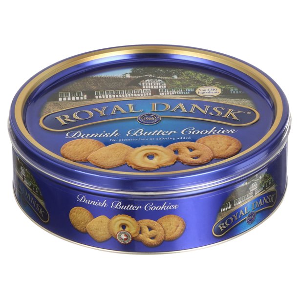 Royal Dansk Galletas Danesas de Mantequilla, 12 Oz.