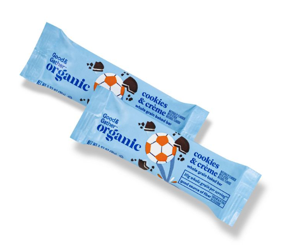 Organic Cookies and Créme Whole Grain Baked Bars - 12ct - Good & Gather™