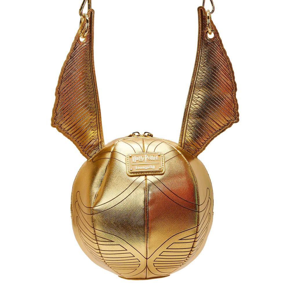Harry Potter Bolsa Snitch Dorada Crossbody