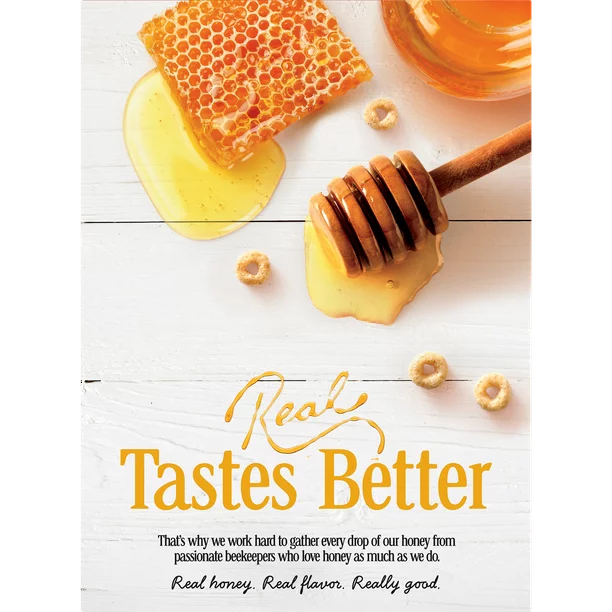 Honey Nut Cheerios Gluten Free Breakfast Cereal, 21.6 oz