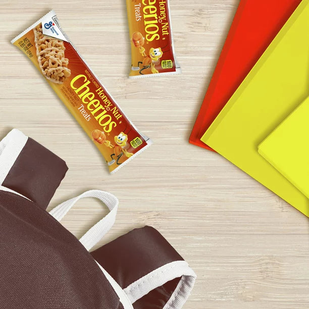 Honey Nut Cheerios Breakfast Cereal Treat Bars, Value Pack, Cont. 16