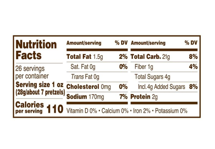 Utz Braided Honey Wheat Twists Pretzels Barrel - 24oz