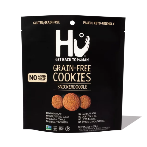 Hu Crispy Mini Snickerdoodle Cookies, 2.25 oz