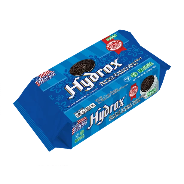 Hydrox Cookies 13oz, 27 galletas por charola