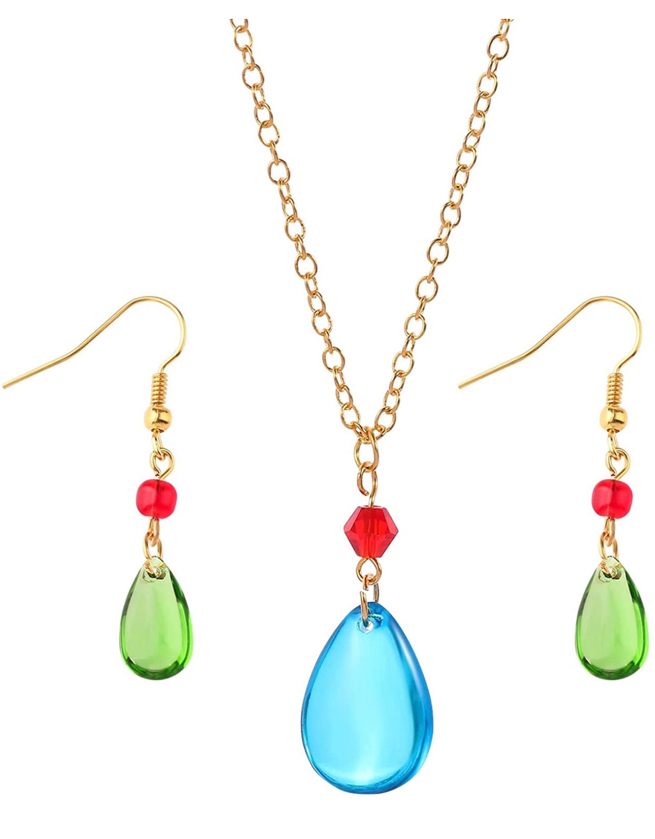 Estudio Ghibli Castillo Vagabundo Set Collar Y Aretes Howls