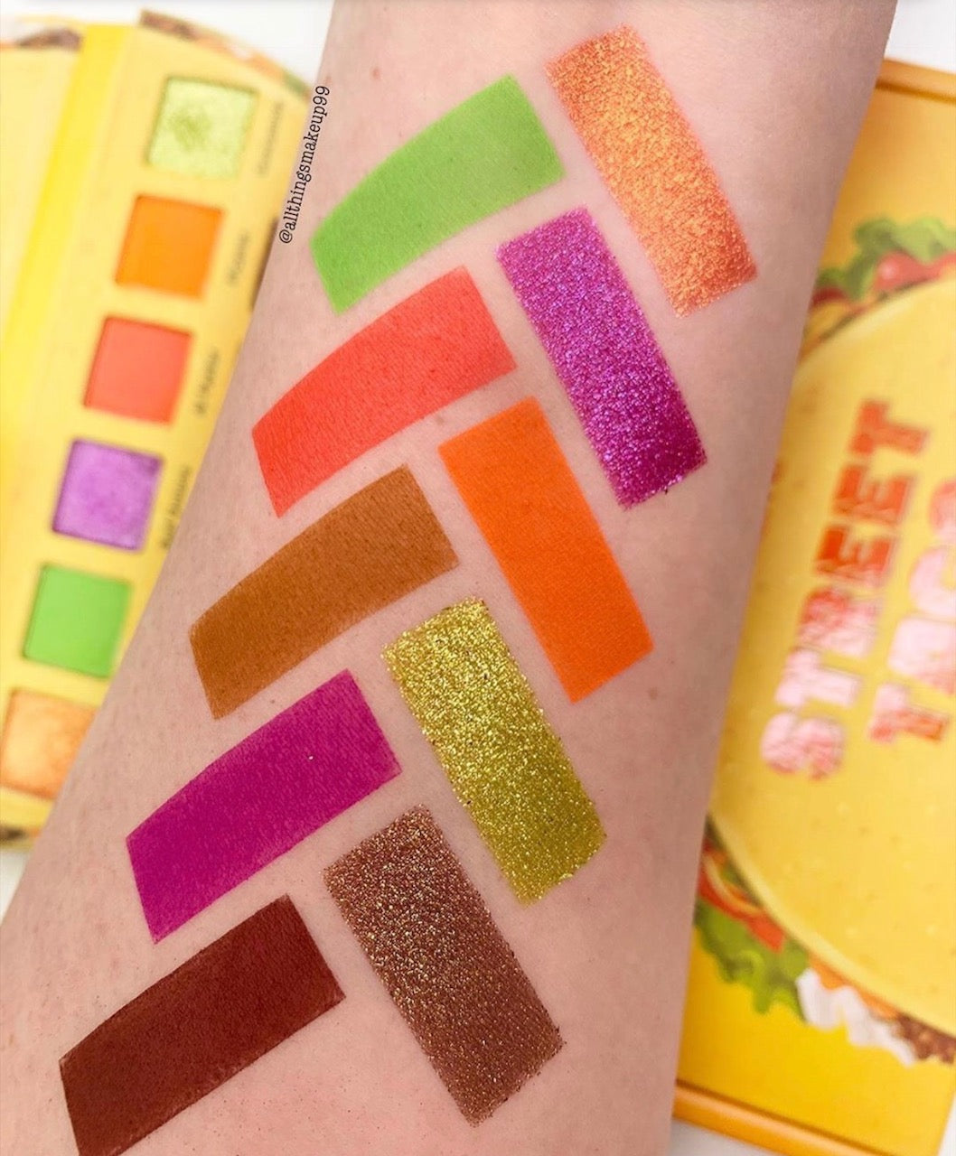 Street Taco Paleta De Sombras