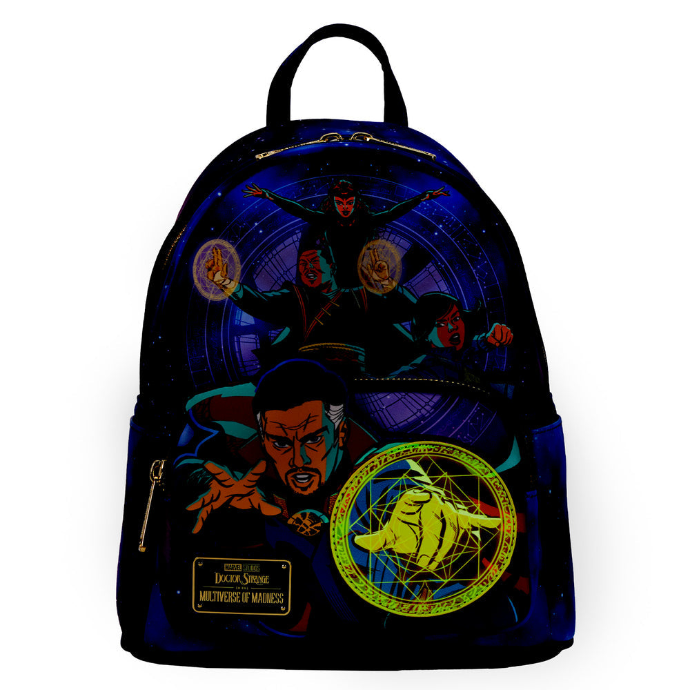 Marvel Doctor Strange Mochila Multiverso Brilla Obscuridad