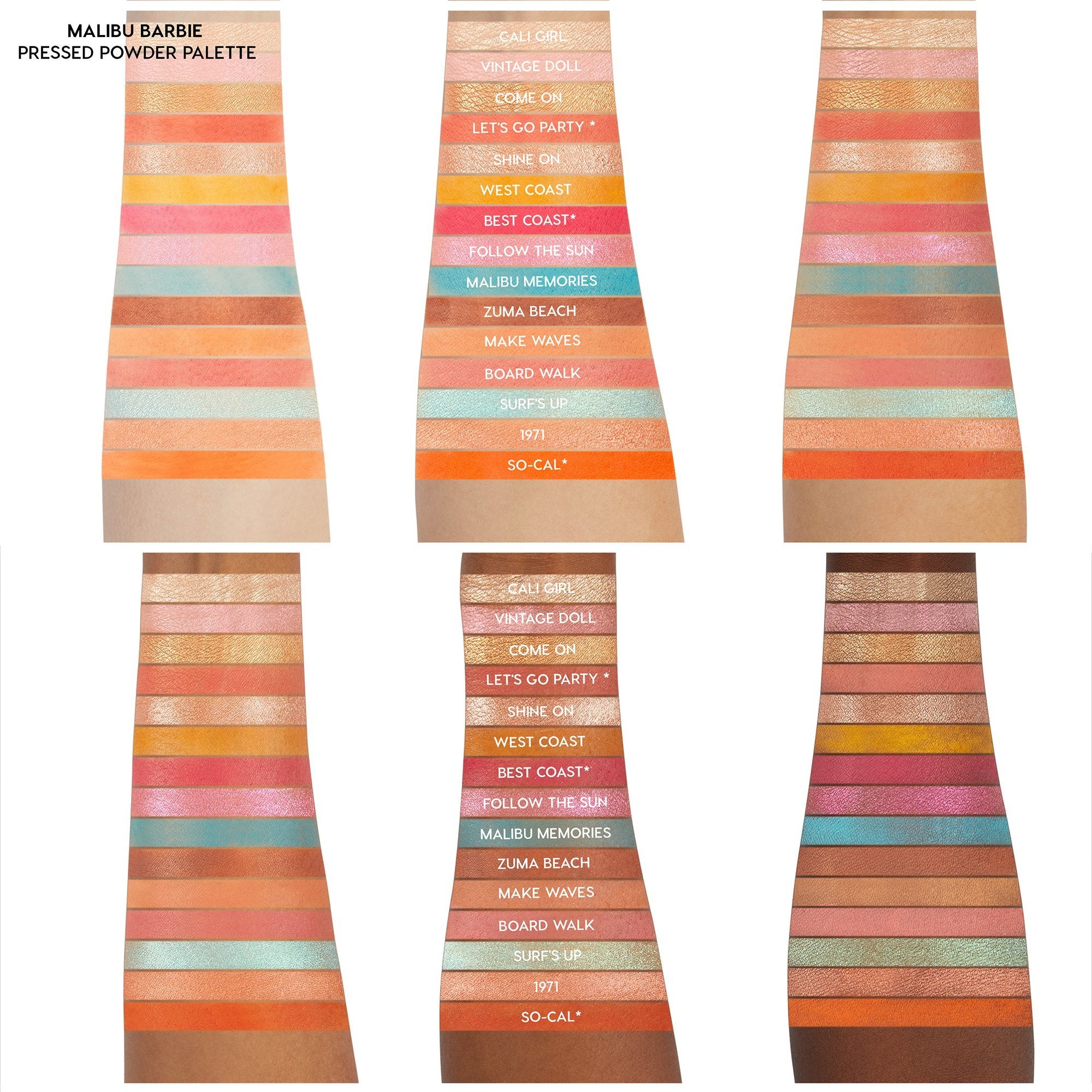 Barbie Malibu Paleta Colourpop