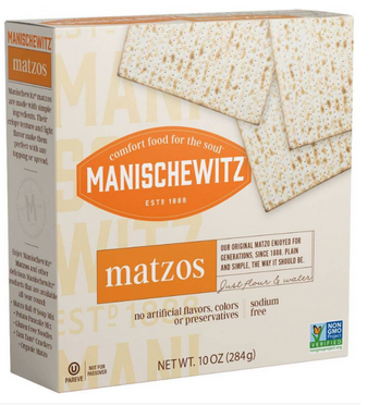 Manischewitz No Salt Matzo Crackers 10oz