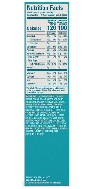 Meli's Original Gluten Free Cookie Mix - 1lb