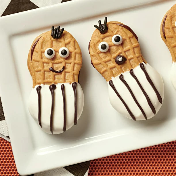 Nutter Butter Double Nutty Peanut Butter Sandwich Cookies, Family Size, 15.27 oz