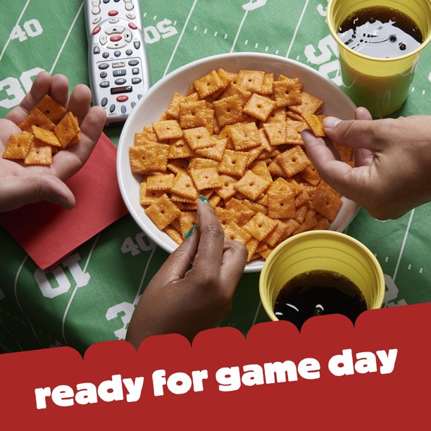 Cheez-It Cheese Crackers, Original, Caja de 21 Oz