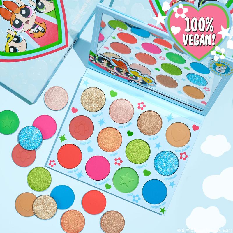 Chicas Super Poderosas Paleta De Sombras ColourPop