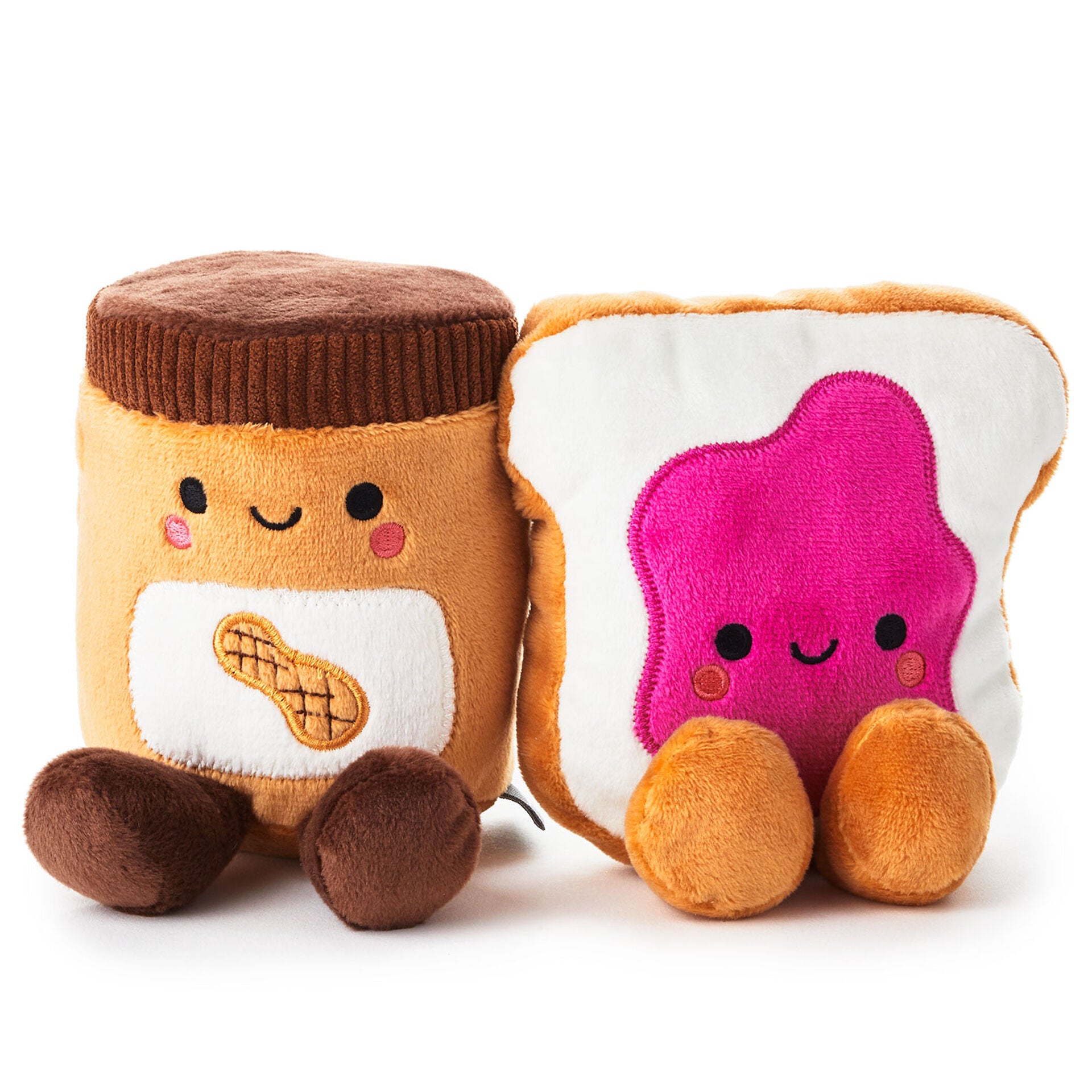 Peanut Butter & Mermelada Peluche Set Pareja