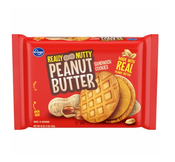 Kroger® Really Nutty Peanut Butter Sandwich Cookies