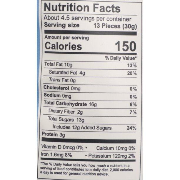 Unreal Dark Chocolate Covered Peanut Gems, 5 oz