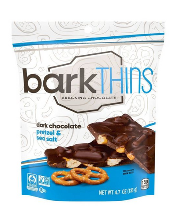 barkTHINS Pretzel with Sea Salt Dark Chocolate - 4.7oz