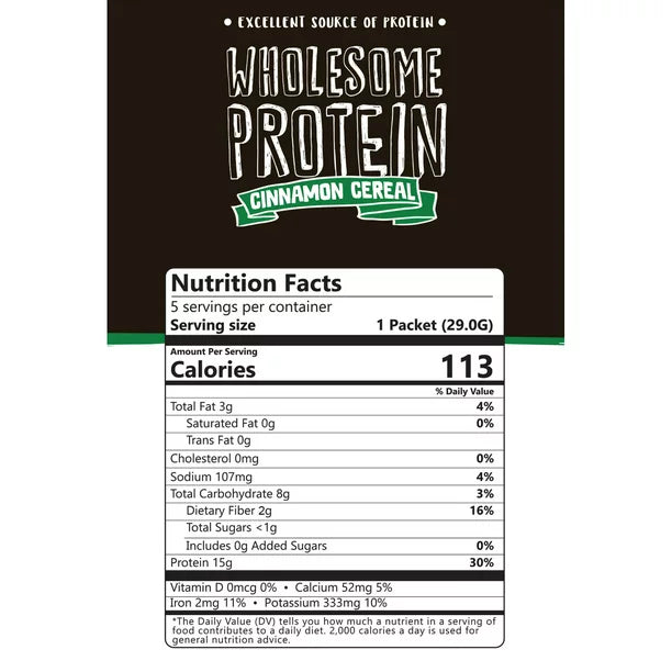 Protein Cereal, Low Carb Cereal, High Protein Cereal (Canela)
