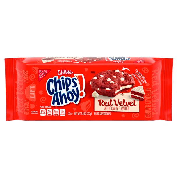 CHIPS AHOY! Chewy Red Velvet Cookies, 9.6 oz.