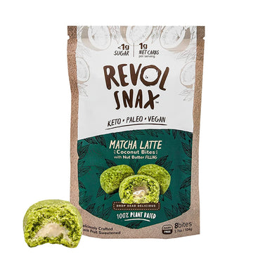 Revol Snax - Keto Cookie Bites with Nut Butter Filling