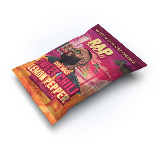 Rap Snacks Sweet Chili Lemon Pepper - Rick Ross - 2.5oz