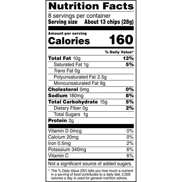 Ruffles Simply Potato Chips White Cheddar & Sour Cream, 8 oz