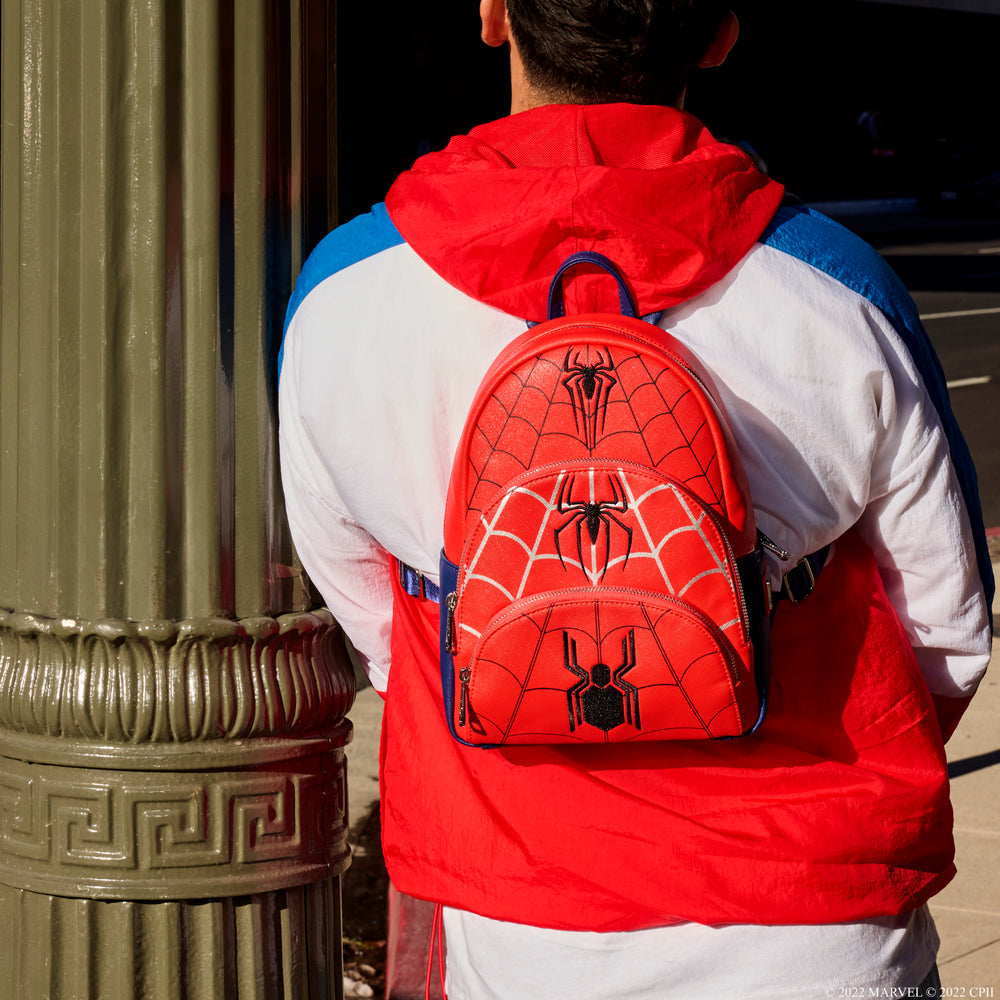 Spider-Man Triple Bolsa Mochila Logo Hombre Araña