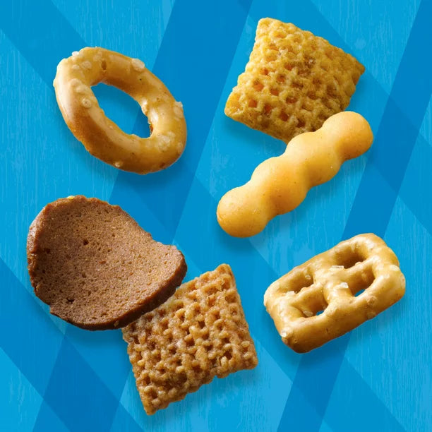 Chex Mix - Mix Tradicional de Snacks Salados, Cont. 10 bolsas,Caja de 17.5oz