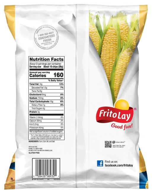 Fritos Scoops! Corn Chips - 9.25oz