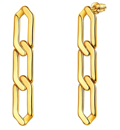 Aretes De Cadena