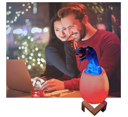 Lampara Dinosaurio Led Escritorio