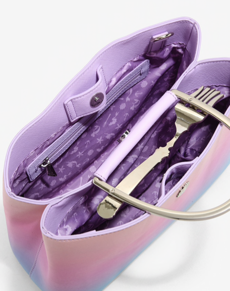 La Sirenita Bolso Ariel Ombre Rosa y Morado