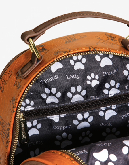 Mochila Perritos Disney Cafe Huella