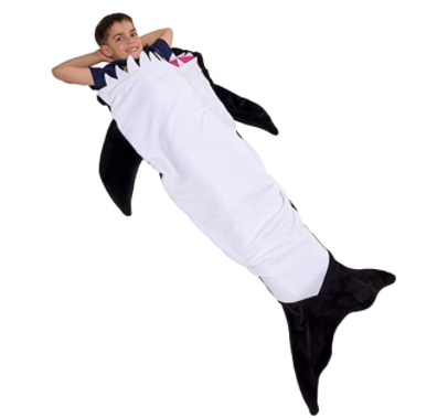 Cobija Tiburon Manta De Peluche Niños Tiburon Cocodrilo Ballena Tortuga