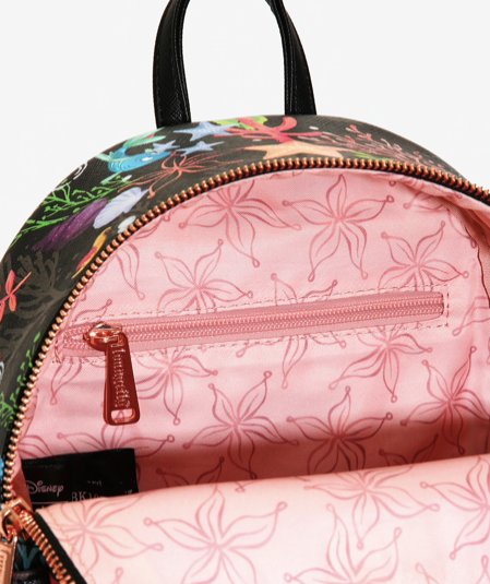 La Sirenita Mochila Ariel Flounder y Sebastian