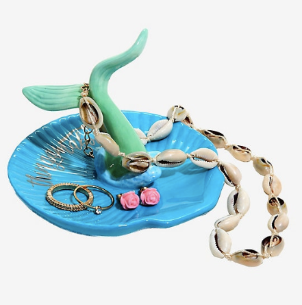 La Sirenita Joyero Ariel Sirena Azul